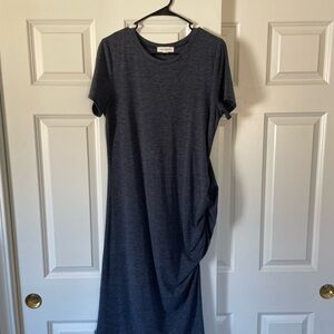 Navy Blue Women's Slim Dress